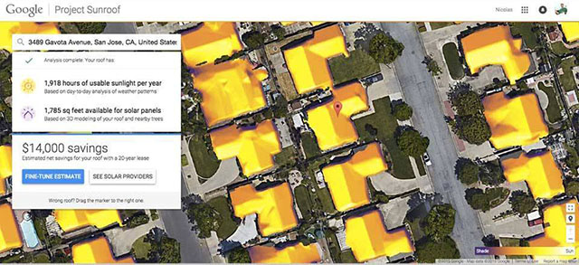 Mapa da Energia Solar é Lançado pelo Google | Portal Solar